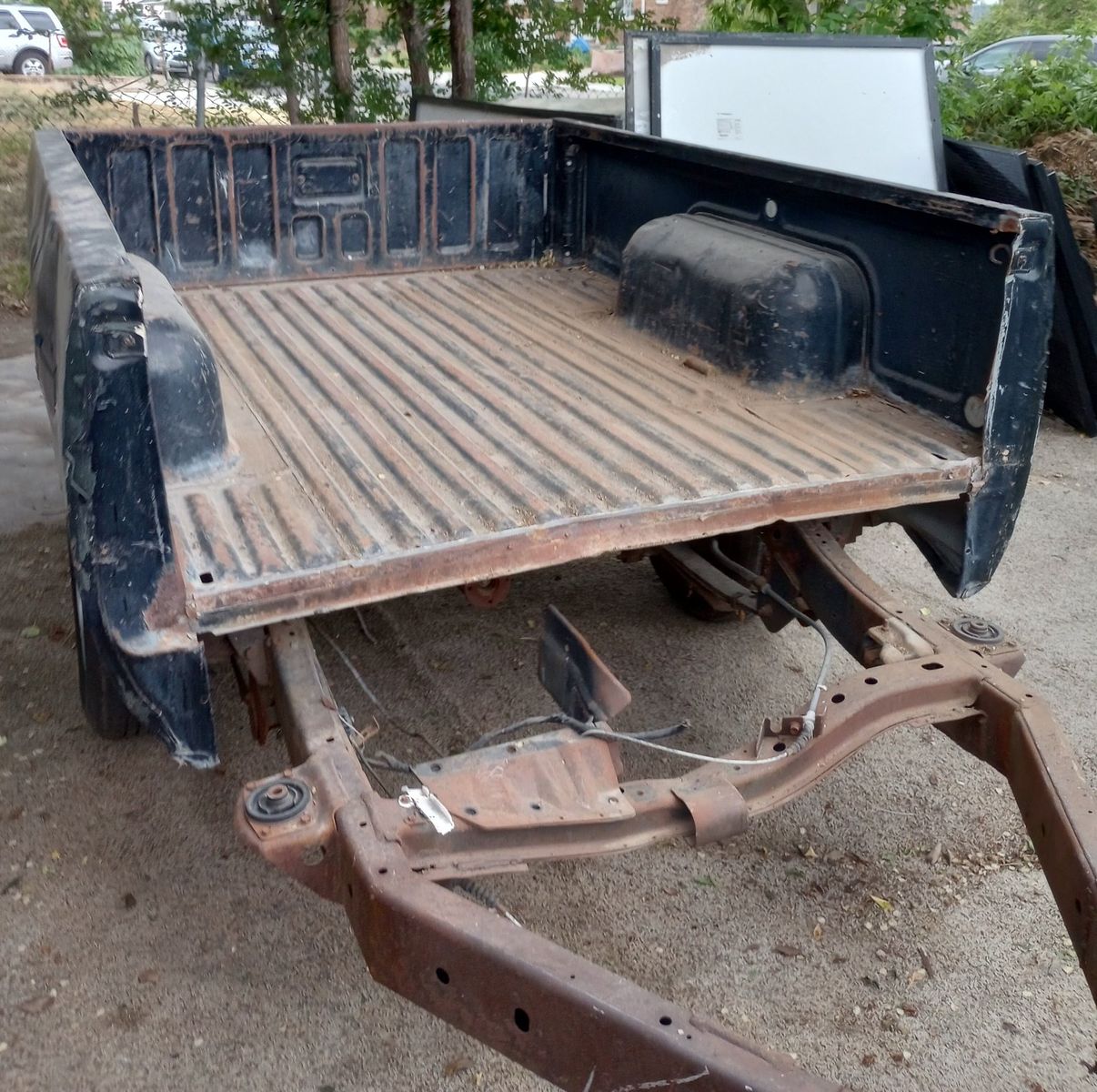 Nissan truck bed trailer