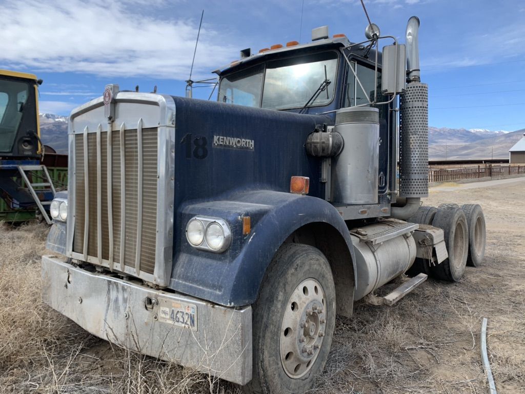 1990 Kenworth W900B, Cat 3406B, Retarder