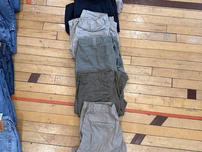 Men's Casual Shorts Lot - Assorted Colors & Styles All Size 34
