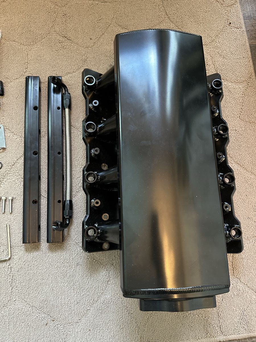 For LS Intake Manifold Low Profile Cathedral Port 102 mm Compatible
