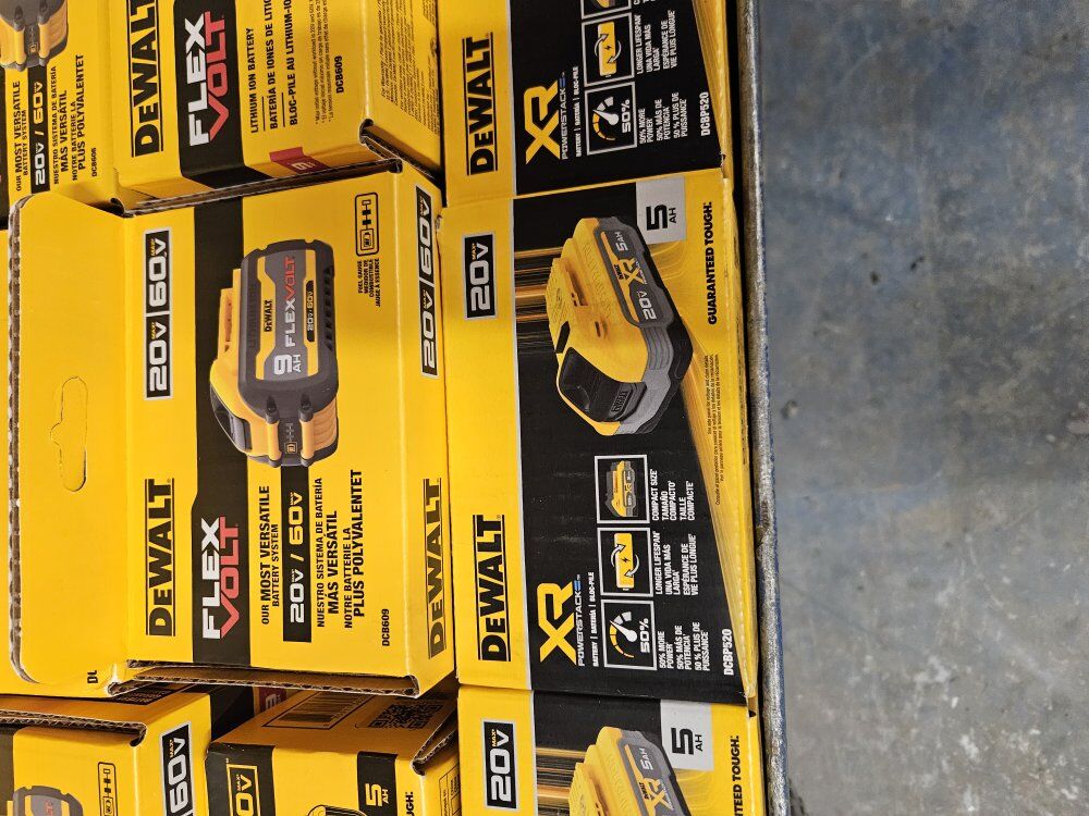 New Dewalt Tools