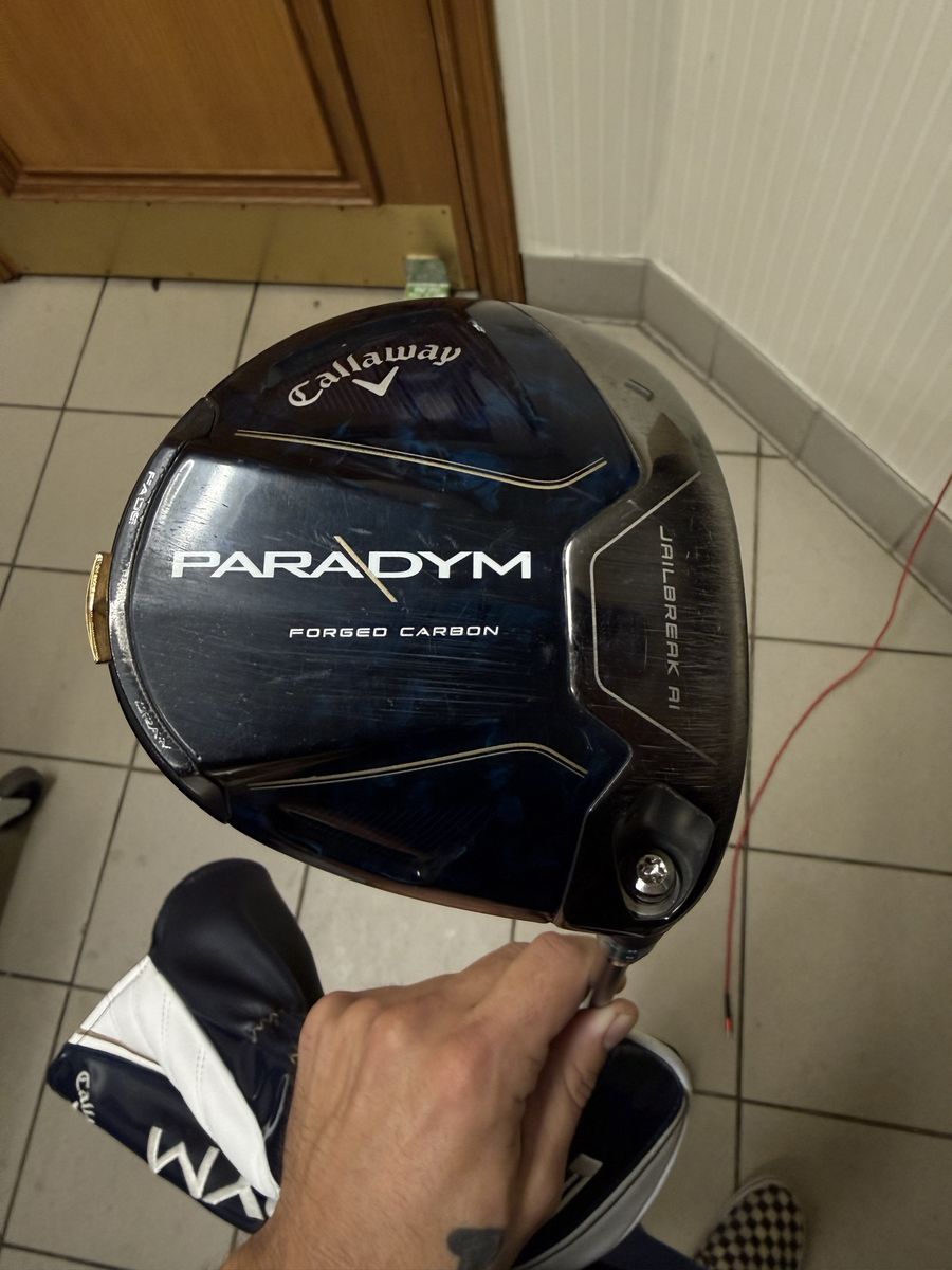 Callaway Paradym 9.0 Degree Driver Golf Club - Forged Carbon Jailbreak AI