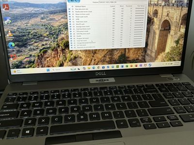 Dell Laptop i7 Core 10th Gen 32 GB RAM 2 TB Fast SSD NVIDIA GPU