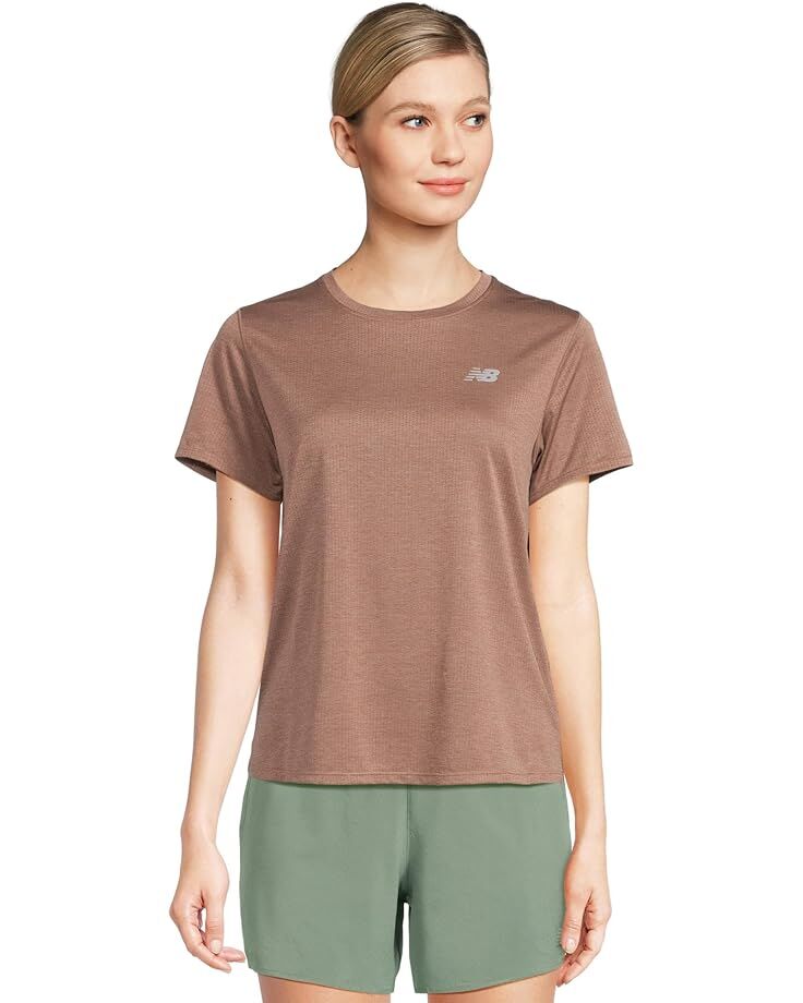 NWT New Balance women's active tee, Size M, Brown, Light weight