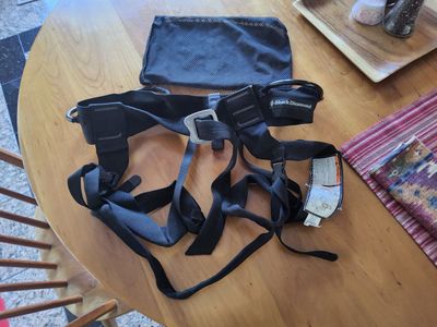 Black Diamond climbing harness