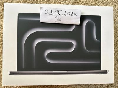 New Sealed Apple 16" MacBook Pro M3 Max 1TB SSD HD 48GB RAM 40CORE GPU MUW63LL/A