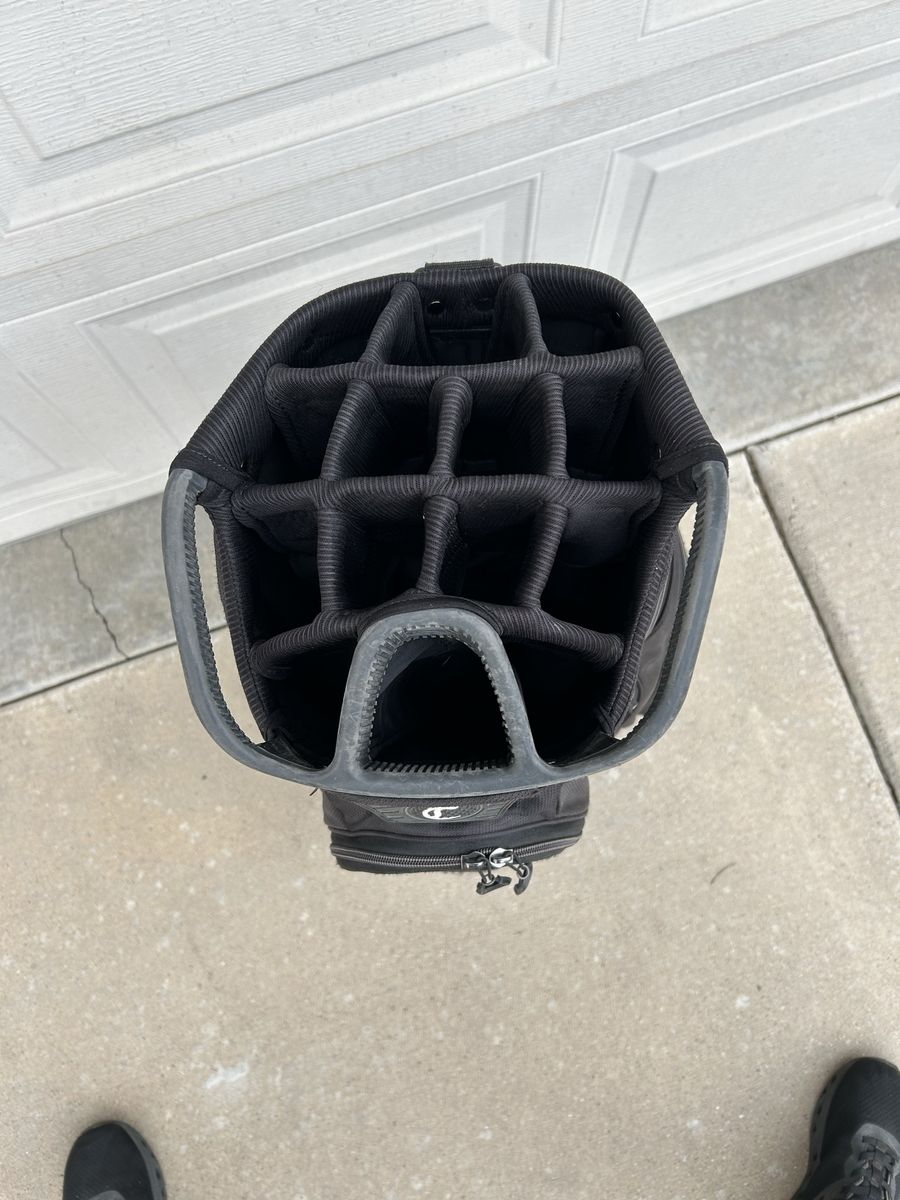 Callaway Org 14 Cart Golf Bag Black with 14-Way Divider Top