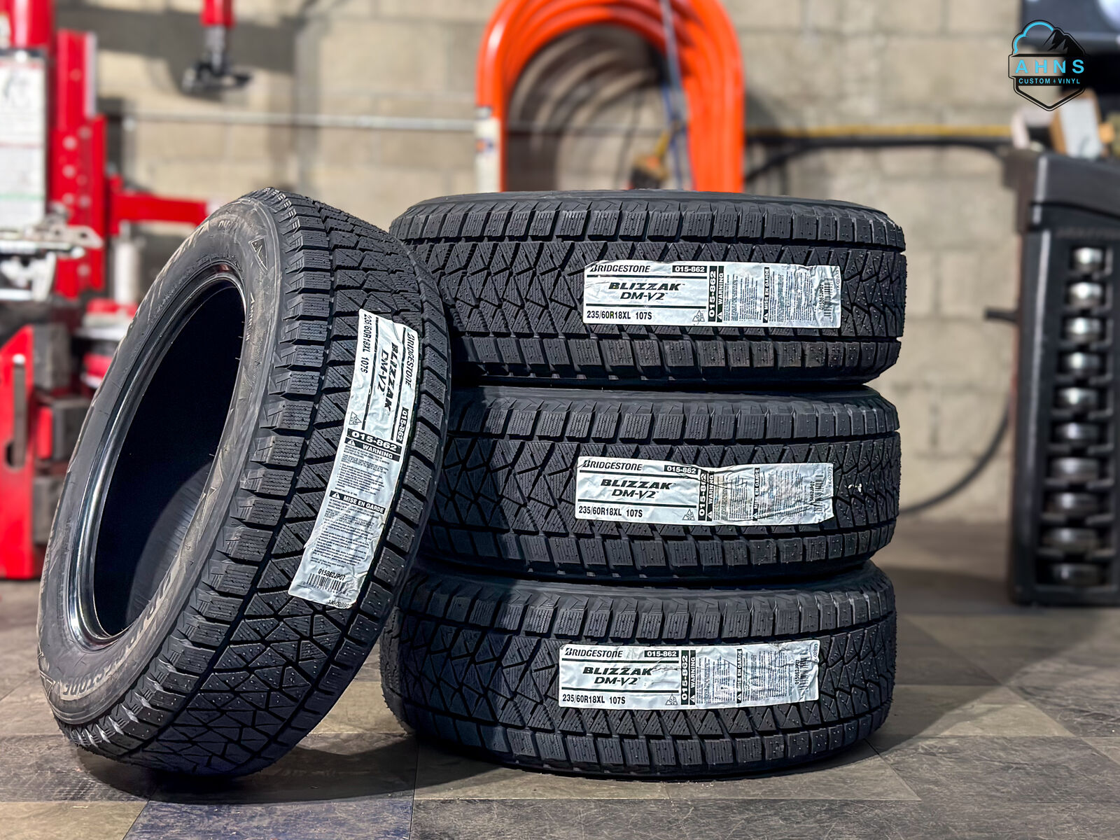 New | 235 60 18 Bridgestone Blizzak | Snow Tires | 235/60r18 | Subaru Winter | Nissan | Hyundai | Kia | Toyota