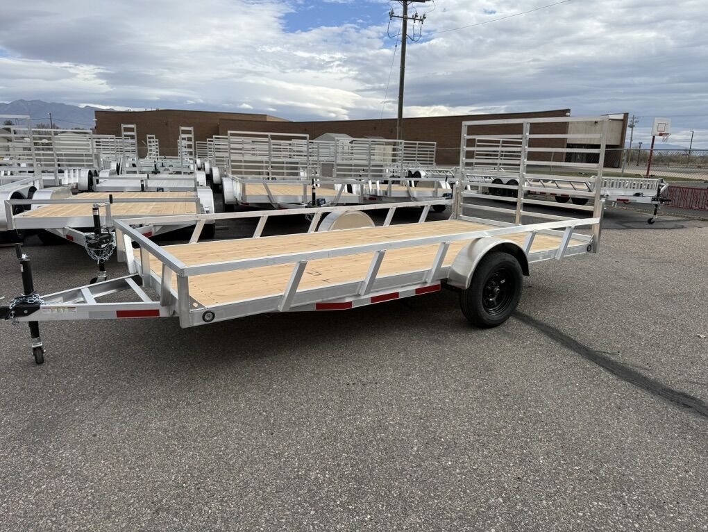 26 Baughman 7x14 Aluminum utility