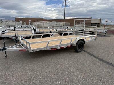 26 Baughman 7x14 Aluminum utility