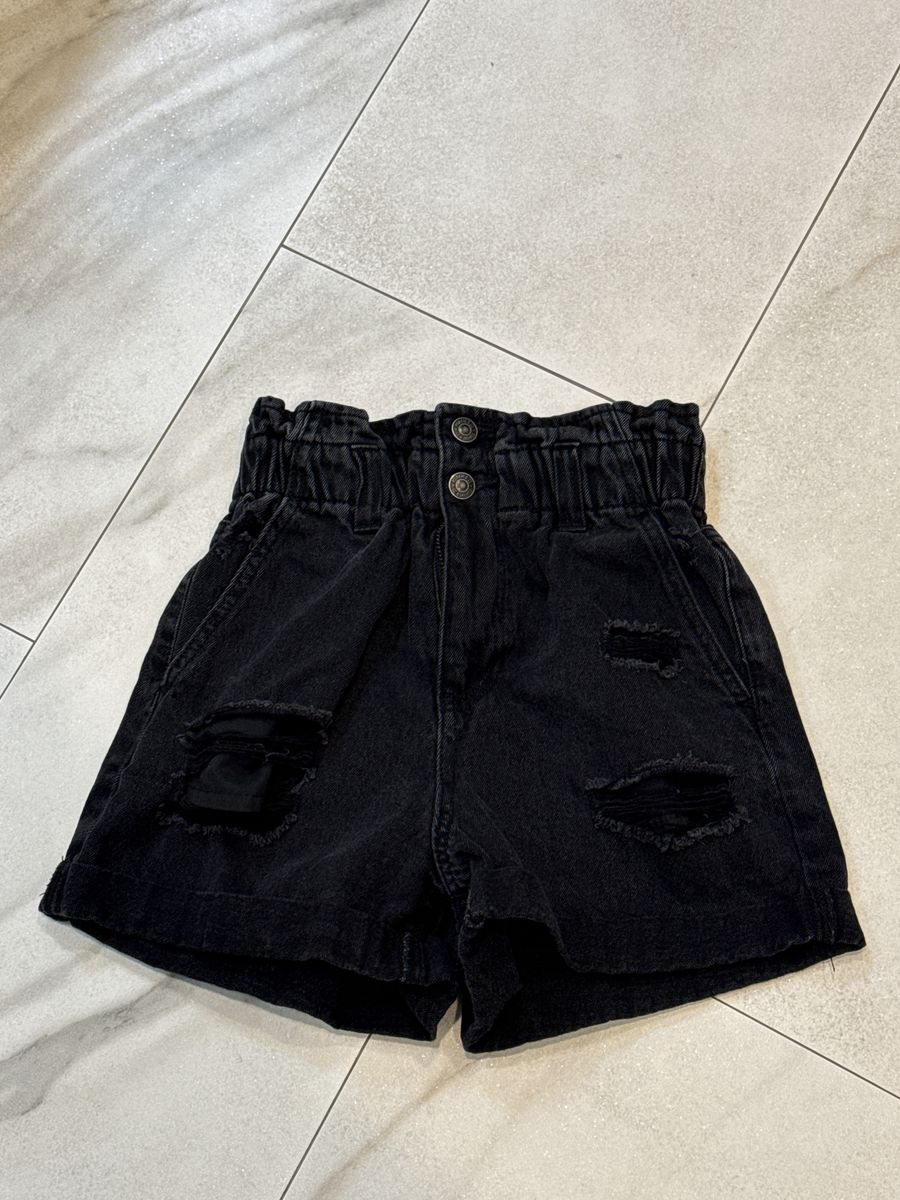 Size extra small forever 21 distressed black denim