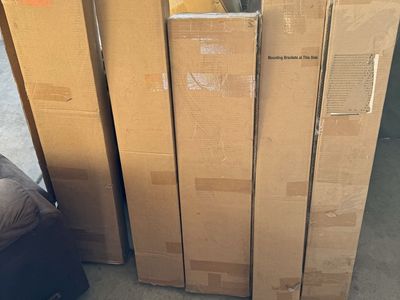 White window blinds