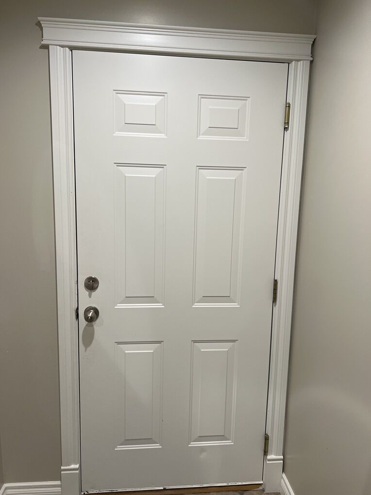 Single Hung Exterior Door Standard 3 Feet X 6'8