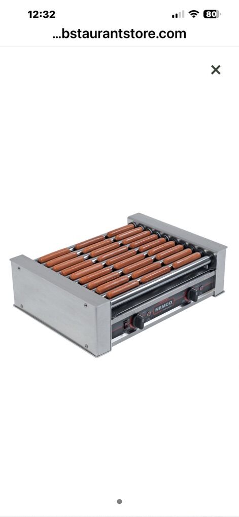 Nemco 8027s 27 Dog Capacity Hot Dog Roller Grill