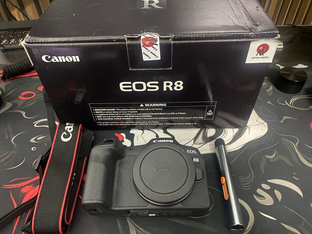 Canon R8 4k shutter count, with rf24-105mm stm