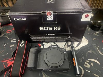 Canon R8 4k shutter count, with rf24-105mm stm