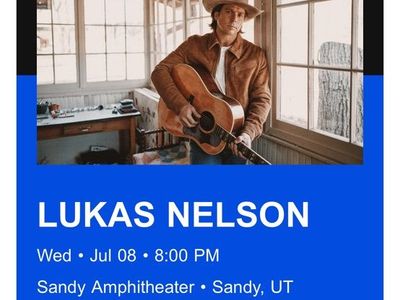 Lukas Nelson tickets- Sandy Amphitheater 7/8/26