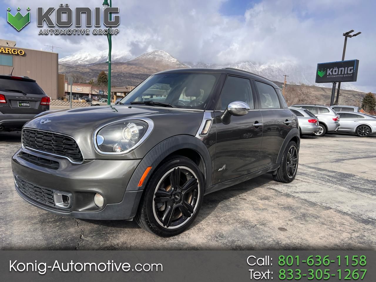 2012 MINI COOPER COUNTRYMAN S ALL4