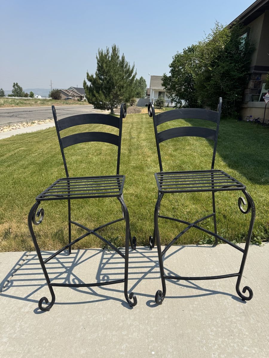 Iron chairs