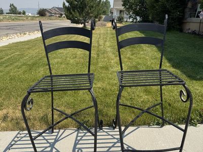 Iron chairs