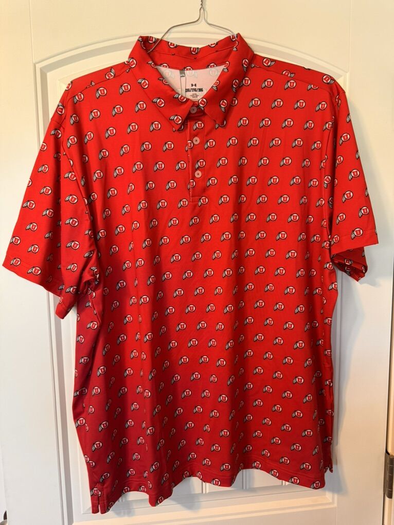 Under Armour U of Utah Utes Shirt Mens Sz 2XL