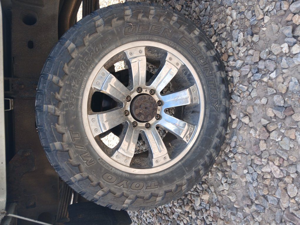 8x6.5 20x10 chromes