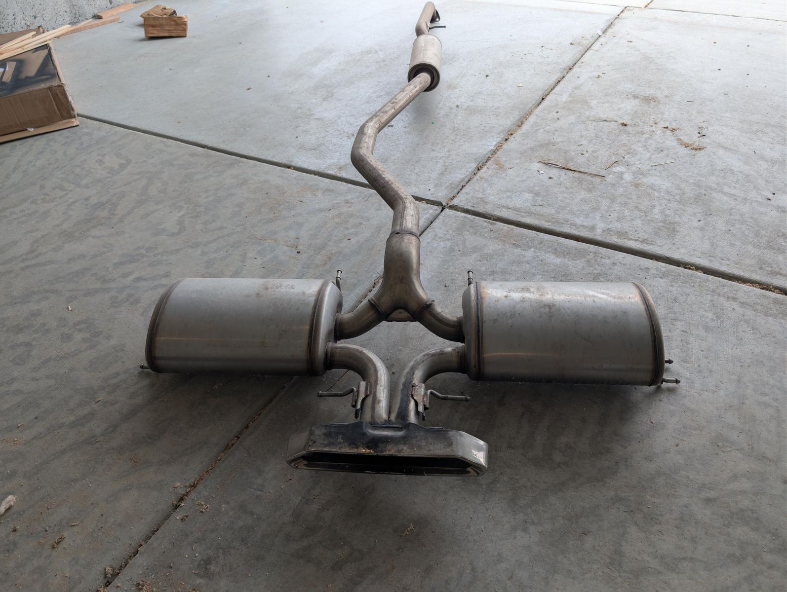 2017 Honda Civic Si OEM Stock Exhaust / Muffler Assembly