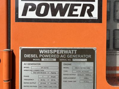 MQ 25kw Diesel Generator