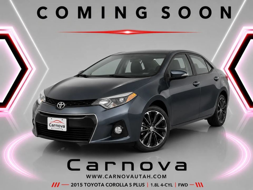 2015 Toyota Corolla S Plus