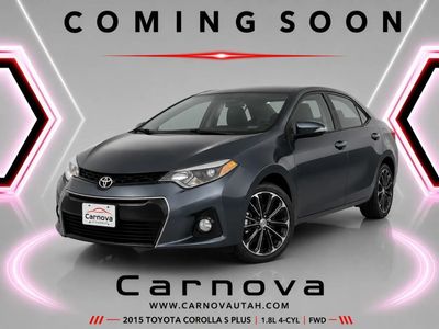 2015 Toyota Corolla S Plus