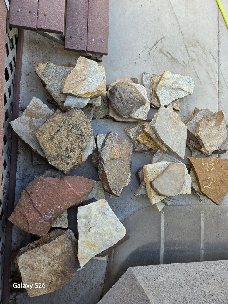 FREE!! Land scaling rocks.