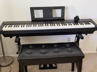 Starfavor Digital Piano Keyboard 88-Key w/ Stand, Bench, Pedals, & Music Rest - Excellent sound!