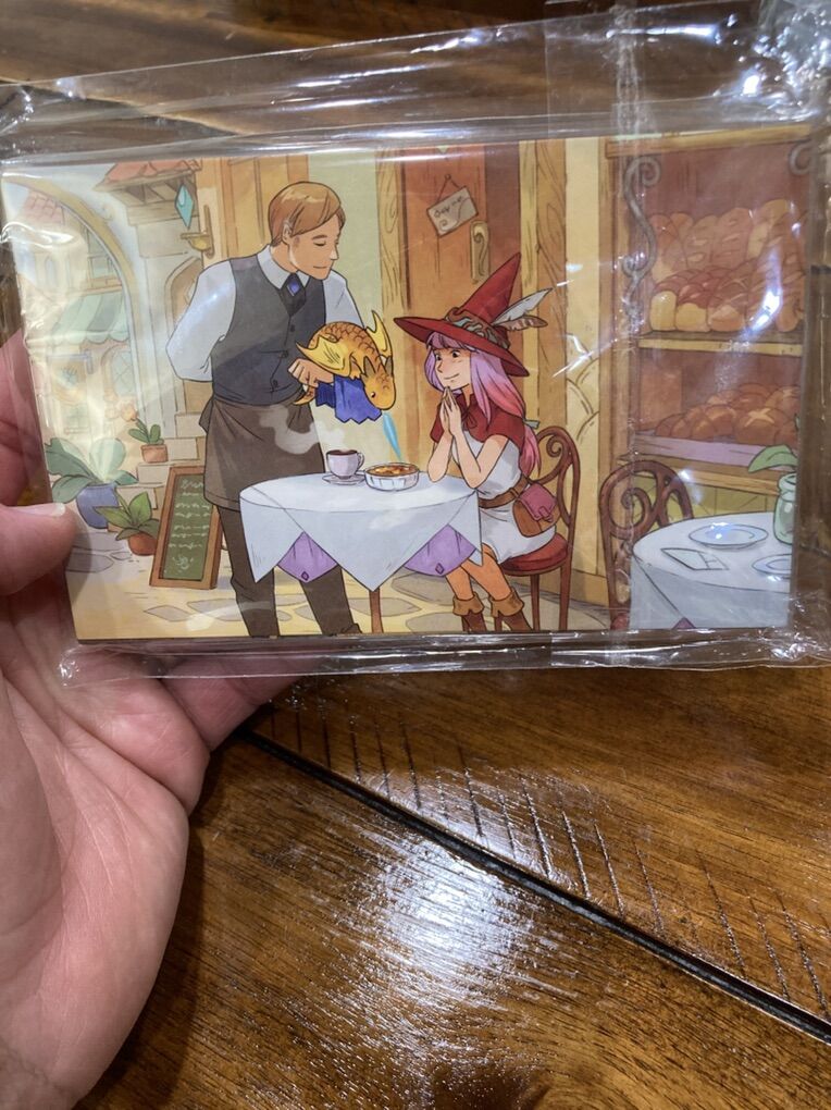 Brand New Flamecraft Post Cards + sticker Set