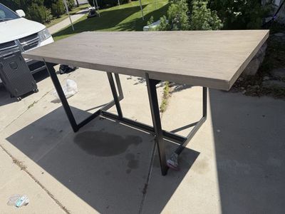 Counter height dining table