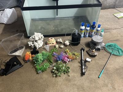 40 gallons Fish Tank with all accessory