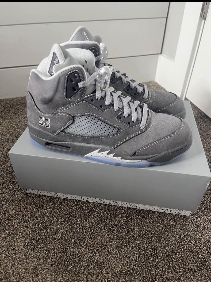 Jordan 5 Retro Wolf Grey 2026 Men’s Size 12 New