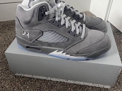 Jordan 5 Retro Wolf Grey 2026 Men’s Size 12 New