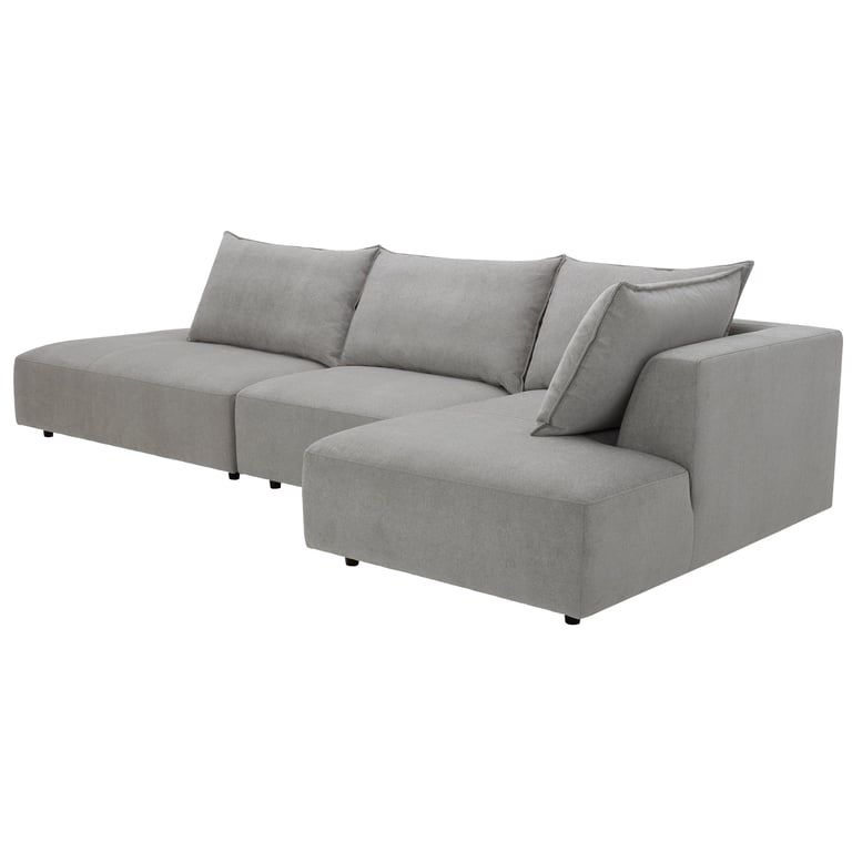 Macon 3-Piece Fabric Modular Sectional - Costco