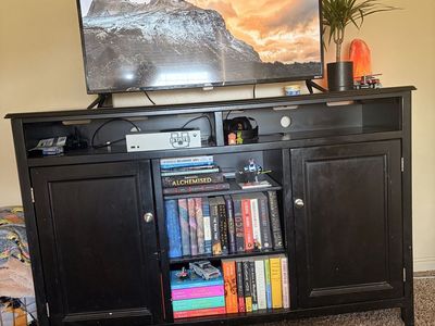 TV Stand with Storage Cabinets & Shelves