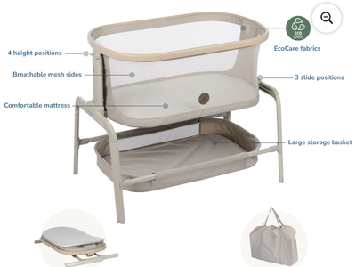 2023 lora Bedside Bassinet