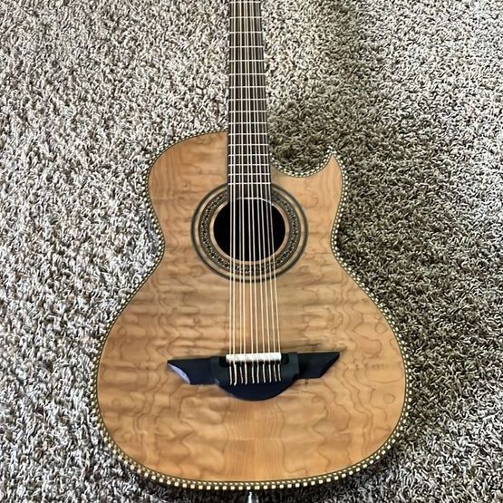 Oscar Schmidt bajo Quinto acoustic guitar
