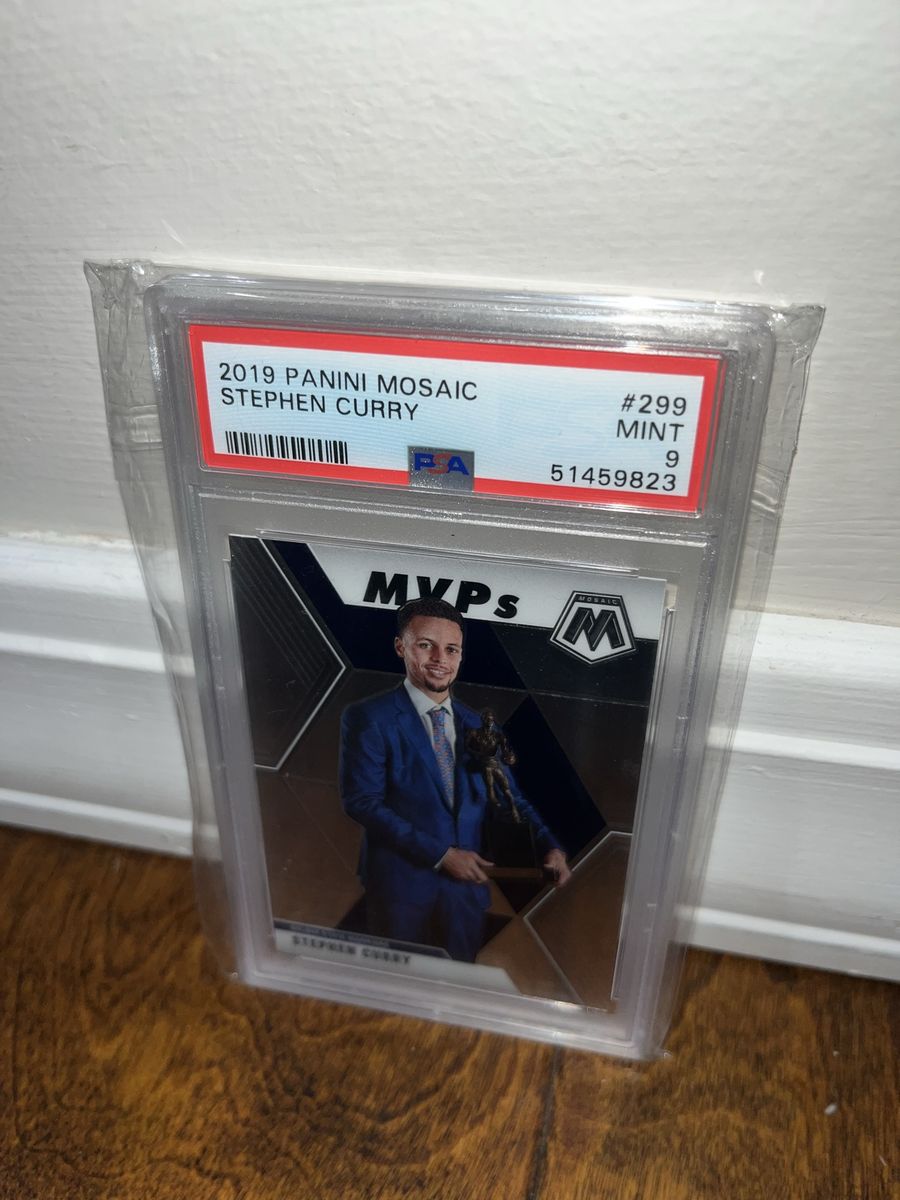 Stephen Curry 2019 PSA Graded 9
