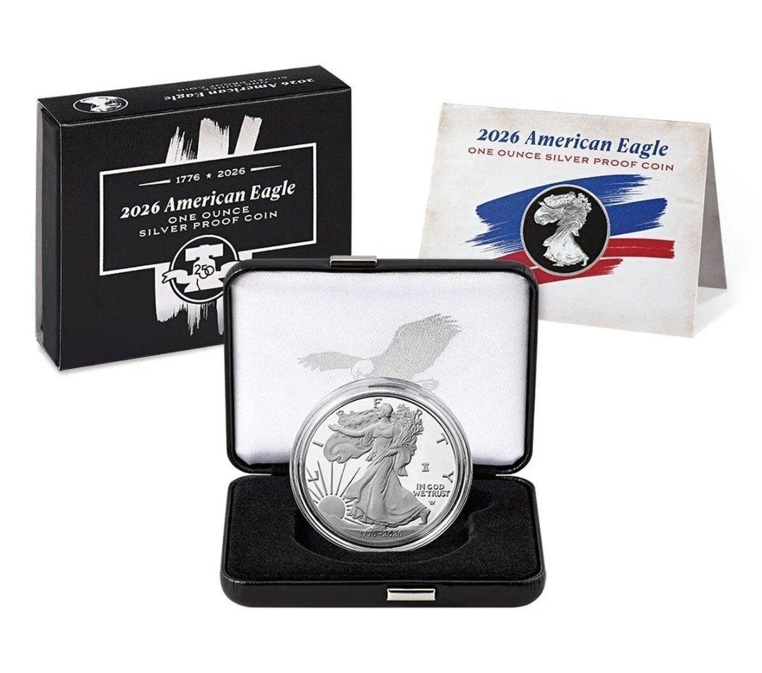 1776 - 2026 W PROOF American Silver Eagle Privy