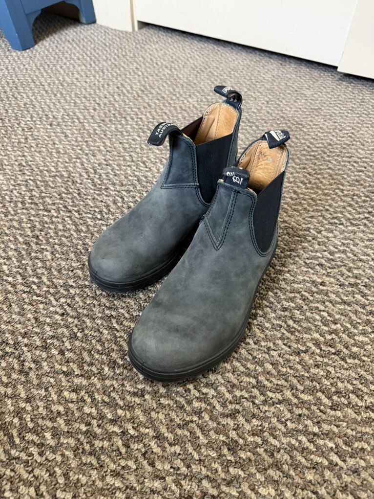 Blundstone Rustic Black Womens Boots US6.5 (AU3.5)