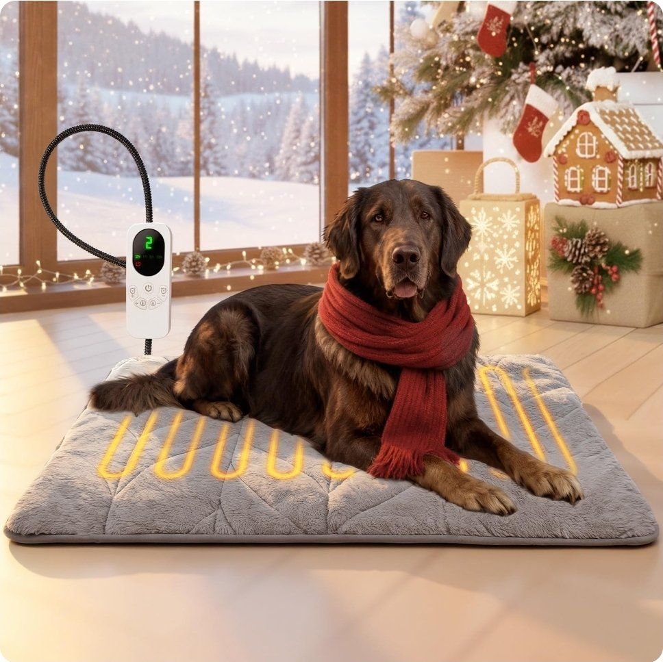 Small Pet Heating Pad for Bed Warming: 19.68"x12"
