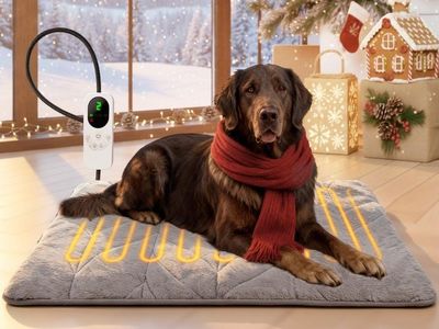 Small Pet Heating Pad for Bed Warming: 19.68"x12"