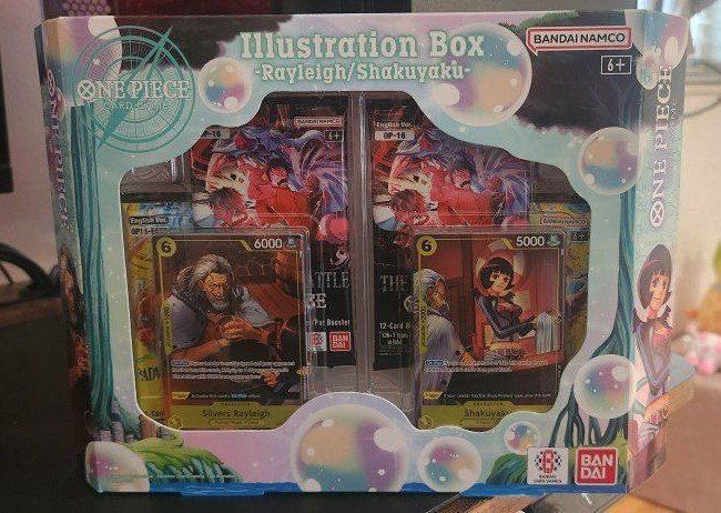 One Piece Card Game Illustration Box - Rayleigh / Shakuyaku New Sealed