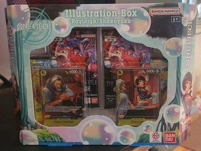 One Piece Card Game Illustration Box - Rayleigh / Shakuyaku New Sealed