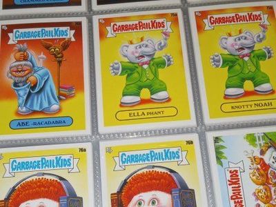 garbage pail kids bookworms stickers/ cards