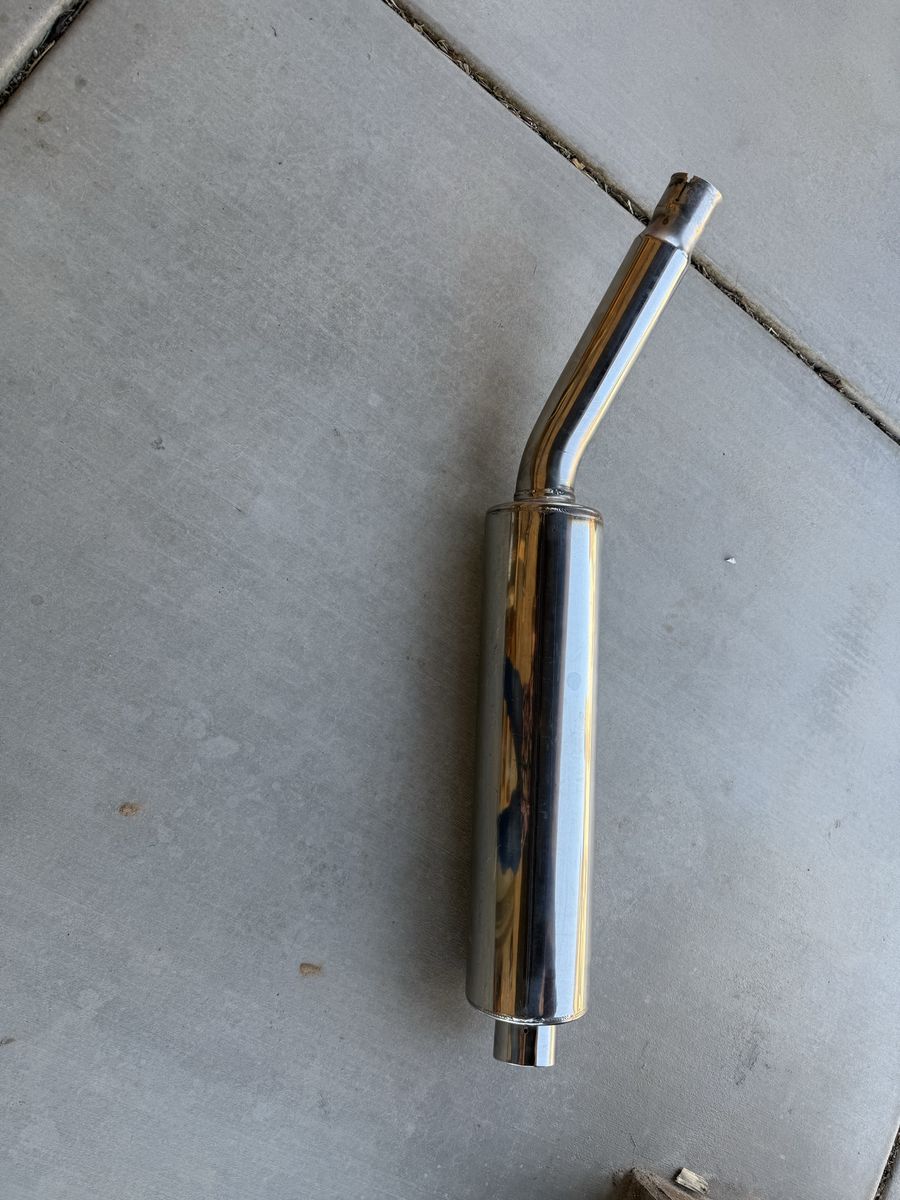 Used Exhausted pipe muffler Yotaka 234-HM-MBW E 2